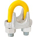 Ver imagem 1 de Clips para cabo de aço 1/2" pesado galvanizado - Vonder Plus