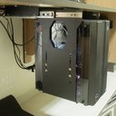 Ver imagem 3 de Suporte Gabinete ATX Gamer Suspenso Embaixo Mesa tipo Gaveta