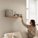 Ver imagem 6 de Prateleira para Painel de TV 90cm com 3,8cm de Espessura 100% MDF TB222 Dalla Costa-Freijó