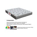 Ver imagem 5 de Cama Box Casal: Colchão Espuma D45 Orthoflex Comfortpedic + Base Crc Suede Black (138x188)