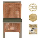 Ver imagem 3 de 7 Banqueta em Alumínio Roma Fendi Corda Náutica Tecido 13