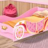 Cama Carruagem Princesa Solteiro Rosa J&A - 3