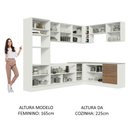Ver imagem 7 de Cozinha Completa 479001 Com Armário E Balcão Branco/Rustic