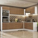 Ver imagem 1 de Cozinha Completa 479001 Com Armário E Balcão Branco/Rustic