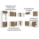 Ver mais imagens de Cozinha Completa 479001 Com Armário E Balcão Branco/Rustic