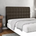 Ver imagem 4 de Cabeceira Cama Box Casal Queen Size Dahlia 160cm com Frame Suede Marrom - Abmaza