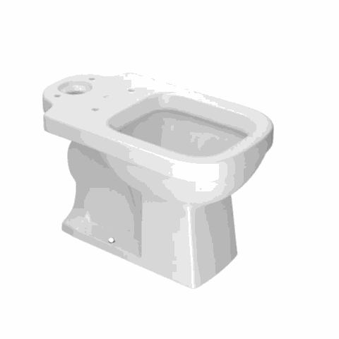Kit Bacia Caixa 3/6 Lts+compl Instalacao+assento Plastico Slow Close Quadra Branco - Deca Deca Louca