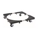 Ver imagem 1 de Carrinho P Fogão Geladeira Gira Fácil Maquina Lavar Aço Inox Carrinho P Fogão Geladeira Gira Fácil M