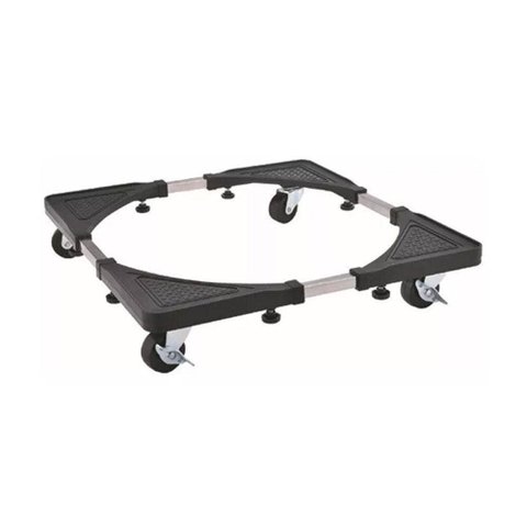 Carrinho P Fogão Geladeira Gira Fácil Maquina Lavar Aço Inox Carrinho P Fogão Geladeira Gira Fácil M