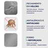 2 Capas de Travesseiro Impermeável Antialérgica 70x50 Fronha Antiácaro Macia e Silenciosa - 7