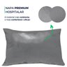 2 Capas de Travesseiro Impermeável Antialérgica 70x50 Fronha Antiácaro Macia e Silenciosa - 4