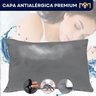 2 Capas de Travesseiro Impermeável Antialérgica 70x50 Fronha Antiácaro Macia e Silenciosa - 2