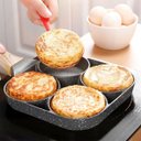 Ver mais imagens de Frigideira Antiaderente 4 Em 1 Panela 4 Ovos Hamburguer Carne Bacon Cozinha Bar Restaurante Multifun