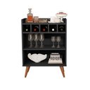 Ver imagem 1 de Aparador Buffet Bar Intense com Adegas e Uma Prateleira - Beauty Móveis:preto