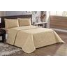 Kit Cobre Leito Pratic Casal King 3 Peças Avelã - 1