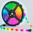 Ver imagem 2 de Fita LED RGB TV 3 Metros Sensor de Som Rítmica Controle USB
