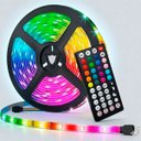 Ver imagem 1 de Fita LED RGB TV 3 Metros Sensor de Som Rítmica Controle USB