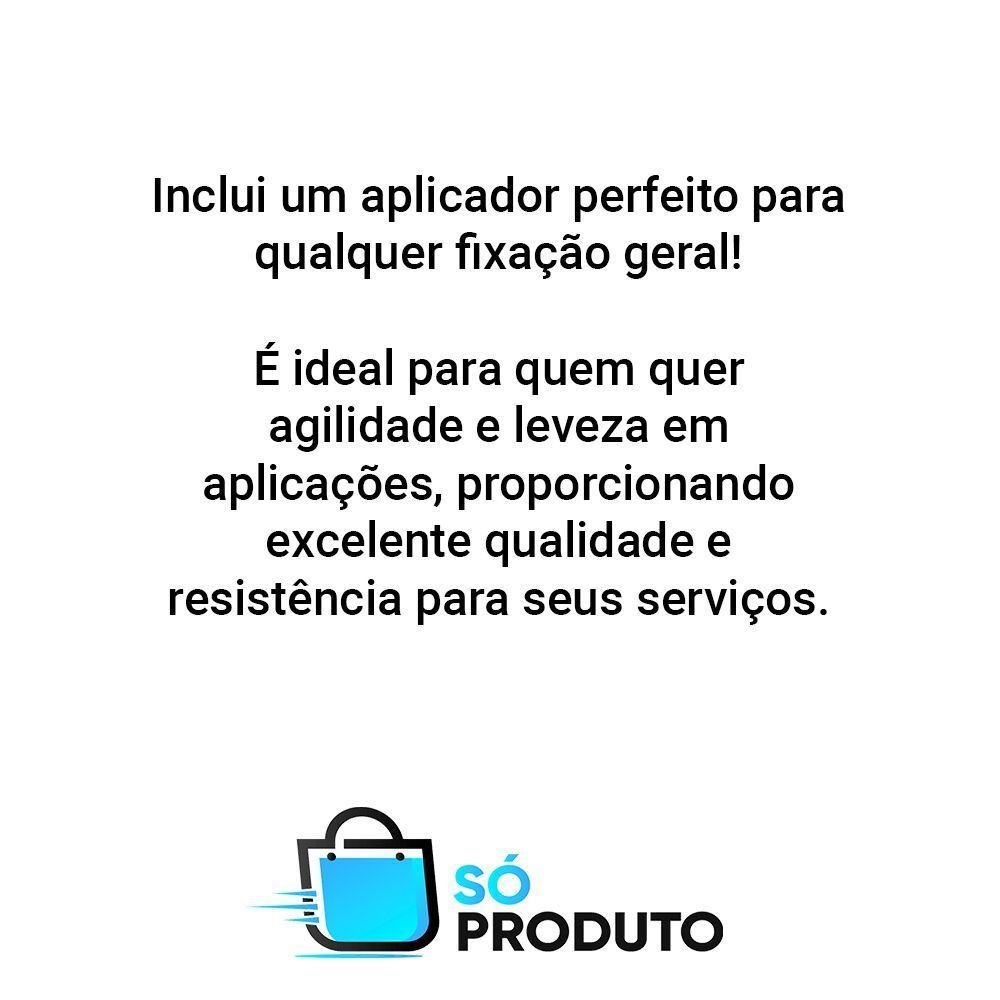 Silicone Branco 450g Selante Acrílico Base DÁgua e Aplicador - 4