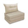Pufe Cama Dobrável 90cm Solteiro com Almofada - 2
