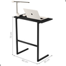 Mesa para Notebook Pés de Ferro Asia Preto Preto - 2