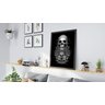 Quadro Decorativo Caveira Arte Gotica Caveira Monstro - 3