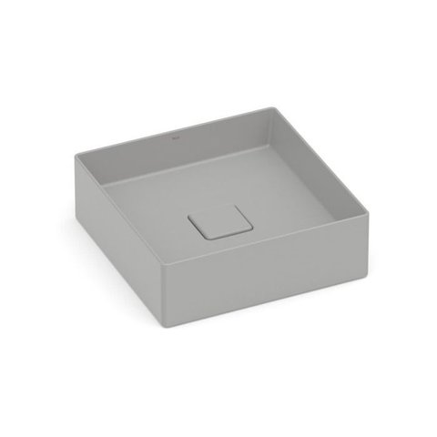 Cuba de Apoio Quadrada 350x350 sem Mesa Terra T4 Stone Stone Roca Cód. A32787V070