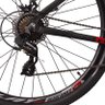 Bicicleta Aro 29 Quadro 19 Dropp SX Comp 24 Marchas Cambio Index Freio a Disco Mecânico Preto/Vermel - 6