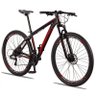 Bicicleta Aro 29 Quadro 19 Dropp SX Comp 24 Marchas Cambio Index Freio a Disco Mecânico Preto/Vermel - 2