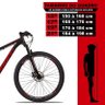 Bicicleta Aro 29 Quadro 19 Dropp SX Comp 24 Marchas Cambio Index Freio a Disco Mecânico Preto/Vermel - 7