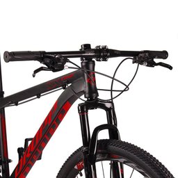 Bicicleta Aro 29 Quadro 19 Dropp SX Comp 24 Marchas Cambio Index Freio a Disco Mecânico Preto/Vermel - 4