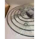 Ver imagem 5 de Lustre 5 Aneis 120cm Pendente Moderno Arcos para Pé Direito Duplo Linha Premium