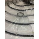 Ver mais imagens de Lustre 5 Aneis 120cm Pendente Moderno Arcos para Pé Direito Duplo Linha Premium