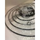 Ver imagem 4 de Lustre 5 Aneis 120cm Pendente Moderno Arcos para Pé Direito Duplo Linha Premium