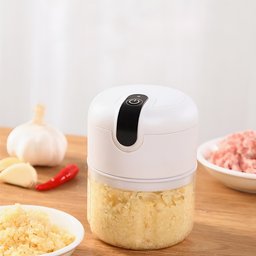 Processador Portátil de Alimentos Rosa 280ml Usb 3 Lâminas - 5