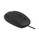 Ver imagem 3 de Mouse Com Fio MF400 Conexão USB 1200dpi Cabo de 180cm 3 Botões Clique Silencioso Preto Multilaser - 