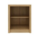 Ver imagem 3 de Balcão para Escritório com 2 Portas Rústico Tecnomobil Me4103 Cor: Amêndoa