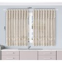 Ver imagem 3 de Cortina Cozinha Renda Toscana Bando 2,00x1,30 Alt:champagne