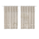 Ver imagem 1 de Cortina Cozinha Renda Toscana Bando 2,00x1,30 Alt:champagne