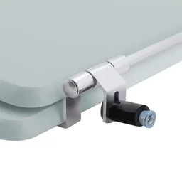 Assento Sanitário Poliester Calypso Verde Água para Vaso Incepa - 5