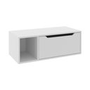 Ver imagem 5 de Gabinete Banheiro 80cm com 1 Porta e Nicho Multimóveis CR10122 Branco
