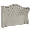 Ver imagem 1 de Cabeceira Cama Box Casal Queen 160cm Antibes P02 Boucle Cru - Mpozenato