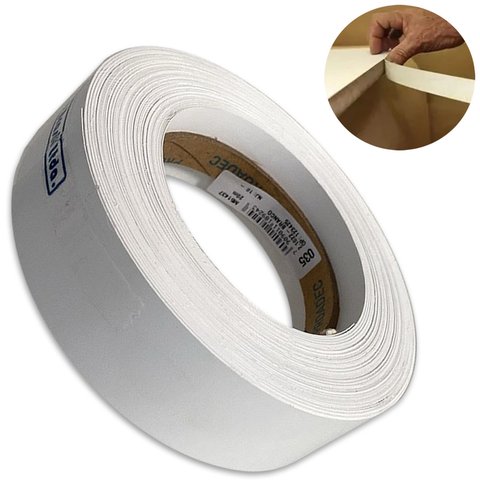 Fita de Borda Pvc Branco Diamante 35mm X 20m Proadec