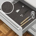 Ver imagem 3 de Forro Armário Gaveta Prateleira Flex Preto 4 Metro X 60cm