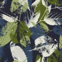 Ver imagem 1 de Papel de Parede Decorativo Folhagem em Close Fundo Azul 2,5m