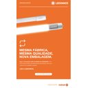 Ver imagem 3 de Kit 25 Lampadas Led Tubo T8 9w 4000k 900lm Biv G13 - Osram