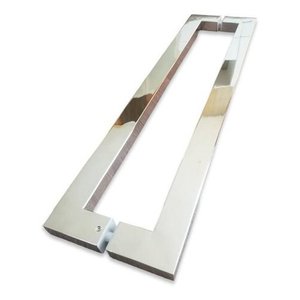 Pux Alca Dupla Retto 600mm Cromado