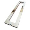 Pux Alca Dupla Retto 600mm Cromado - 1