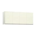 Ver imagem 1 de Maleiro Casal 4 Portas Plus 165 Cm Crema Com Kashmir