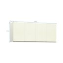 Ver imagem 2 de Maleiro Casal 4 Portas Plus 165 Cm Crema Com Kashmir