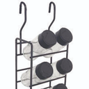 Ver imagem 3 de Porta Condimento 6 Potes de Preto Fosco